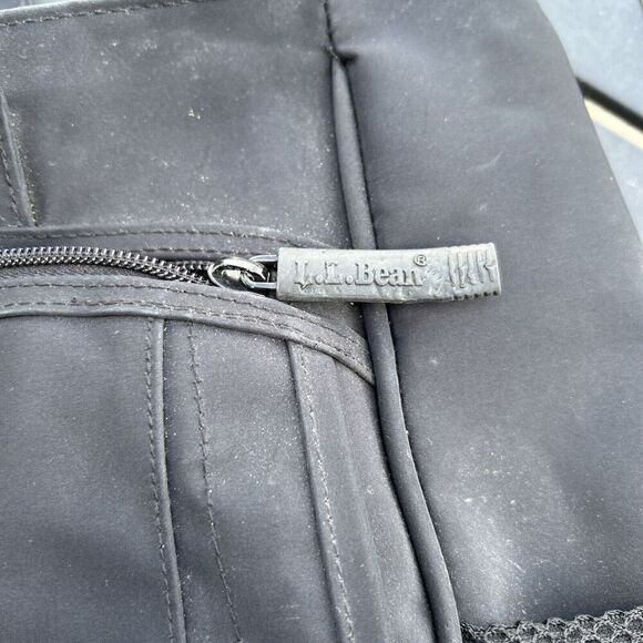 LL Bean Tote Bag Polyester Exterior Baby Bag Large Outdoor Multiple Pocket Purse - Picture 5 of 13